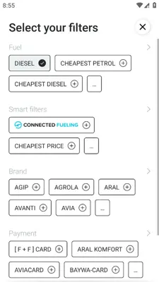 PACE Drive Find & Pay for Gas android App screenshot 1