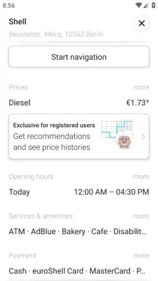 PACE Drive Find & Pay for Gas android App screenshot 4